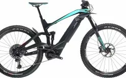 Bianchi E-SUV Adventure GX Eagle 720Wh 29 "/ 27,5+, Sort/turkis