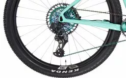 Bianchi Methanol 9.1 CV RS XX1 Eagle AXS, Turkis/sort -Full Suspension MTB Butik bianchi methanol 91 cv rs xx1 eagle axs celeste black full glossy 7