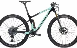 Bianchi Methanol CV FS 9.1 SRAM AXS, Sort/turkis