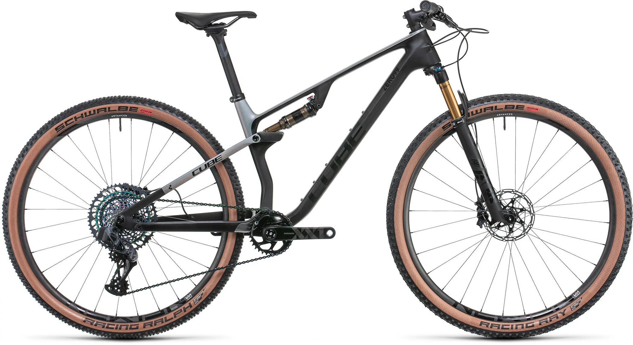 Cube AMS ZERO99 C:68X SLT, Sort/grå 3 Cube AMS ZERO99 C:68X SLT, Sort/grå