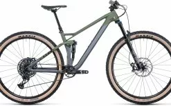 Cube Stereo 120 HPC TM, Grøn/grå