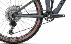 Cube Stereo 140 HPC Rookie Unge, Oliven/grå -Full Suspension MTB Butik cube stereo 140 hpc rookie kids flashgreynolive 4