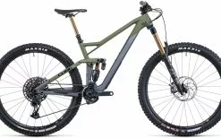 Cube Stereo 150 C:62 TM, Oliven/grå