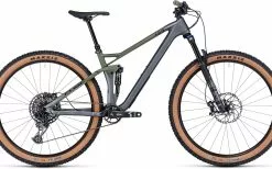 Cube Stereo ONE22 HPC TM 29", Grå/oliven