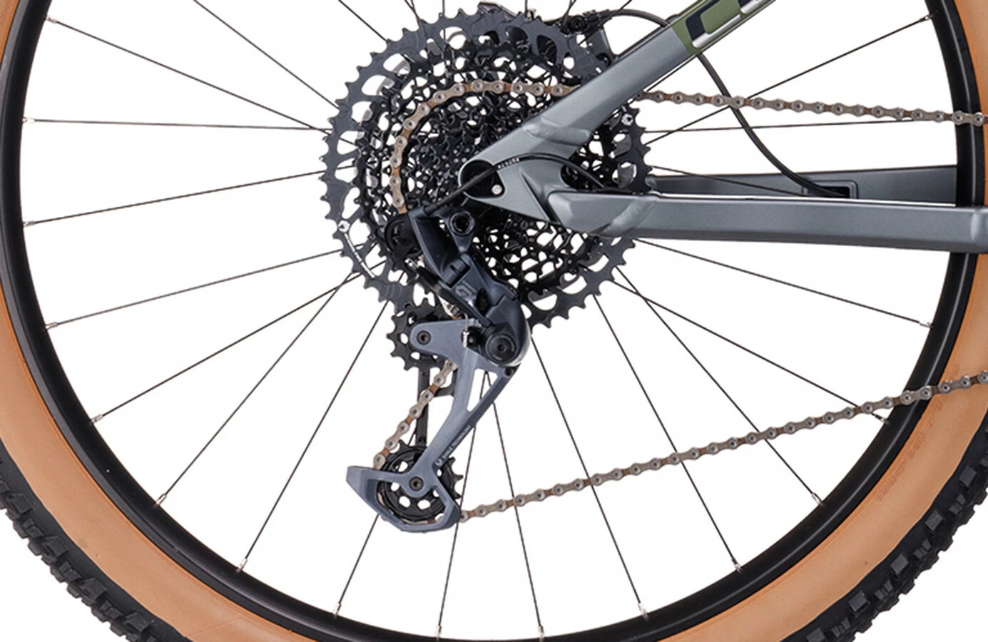 Cube Stereo ONE22 HPC TM 29", Grå/oliven 7 Cube Stereo ONE22 HPC TM 29", Grå/oliven - Billede 5