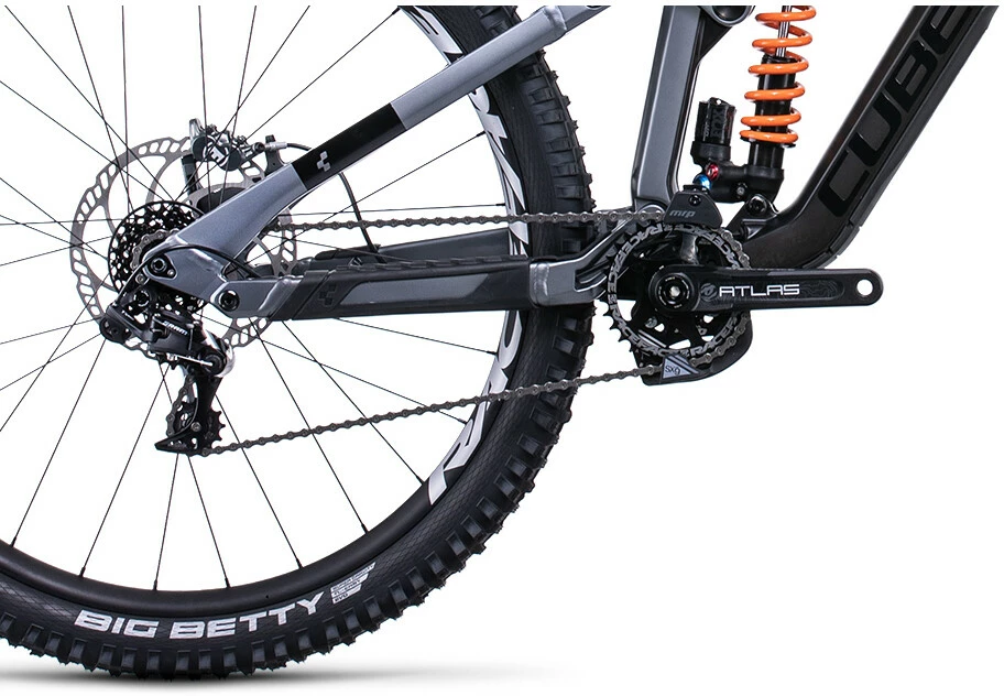 Cube TWO15 HPC SLT, Sort/grå 6 Cube TWO15 HPC SLT, Sort/grå - Billede 4