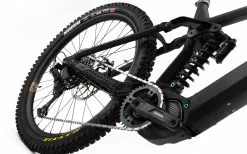 Ns-bikes NS Bikes E-Fine 1 170, Sort/oliven -Full Suspension MTB Butik ns bikes e fine 1 170 black green 9