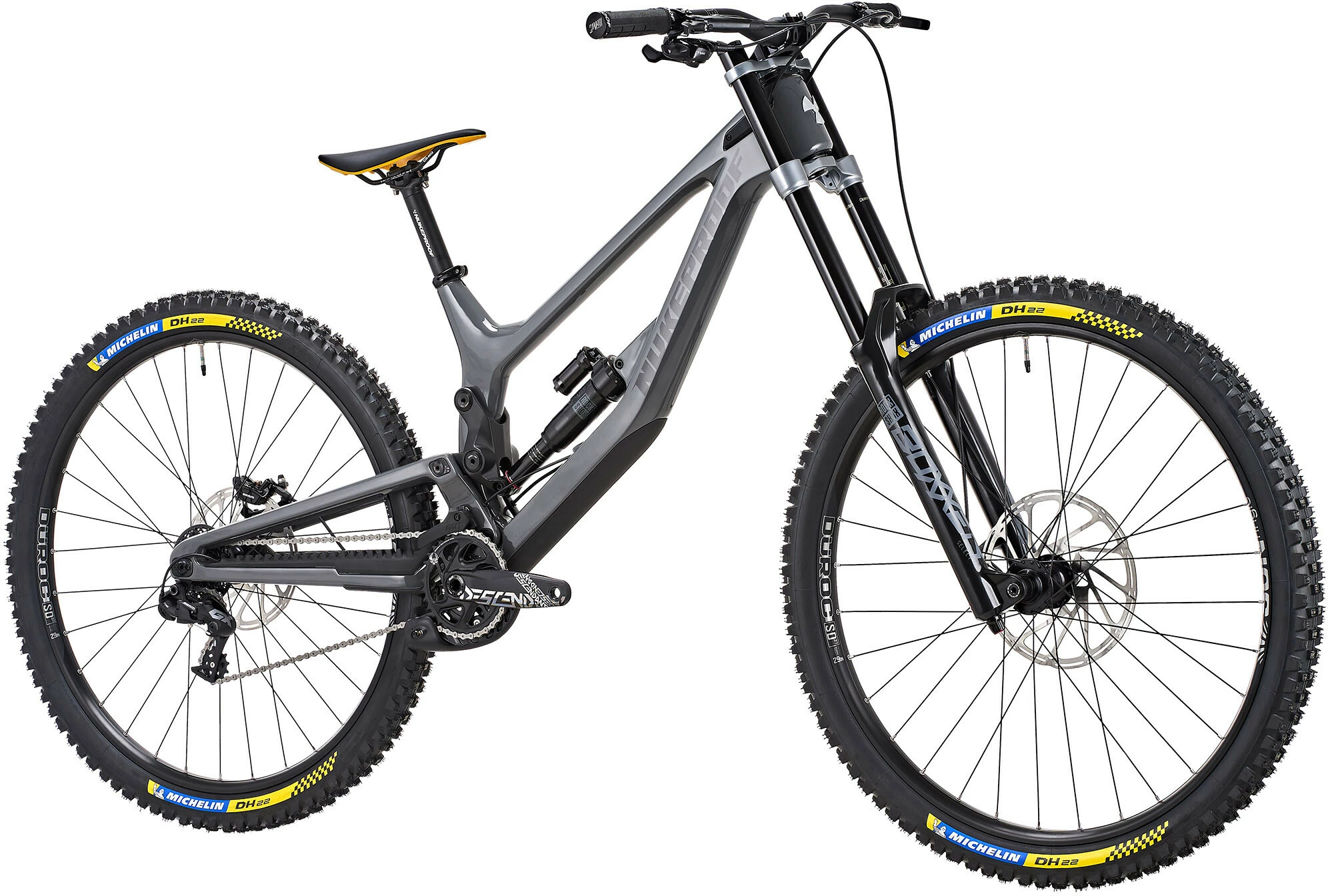 Nukeproof Dissent 290 RS Alloy, Sølv 4 Nukeproof Dissent 290 RS Alloy, Sølv - Billede 2