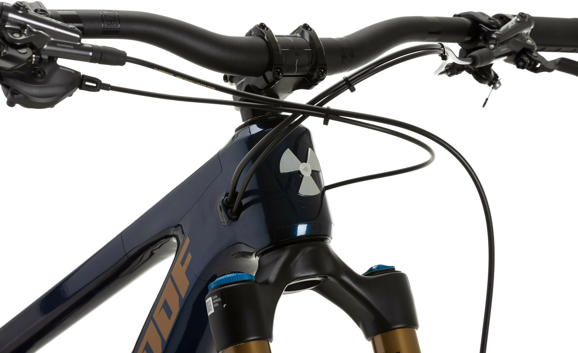 Nukeproof Giga 290 Factory Carbon International, Blå 10 Nukeproof Giga 290 Factory Carbon International, Blå - Billede 8