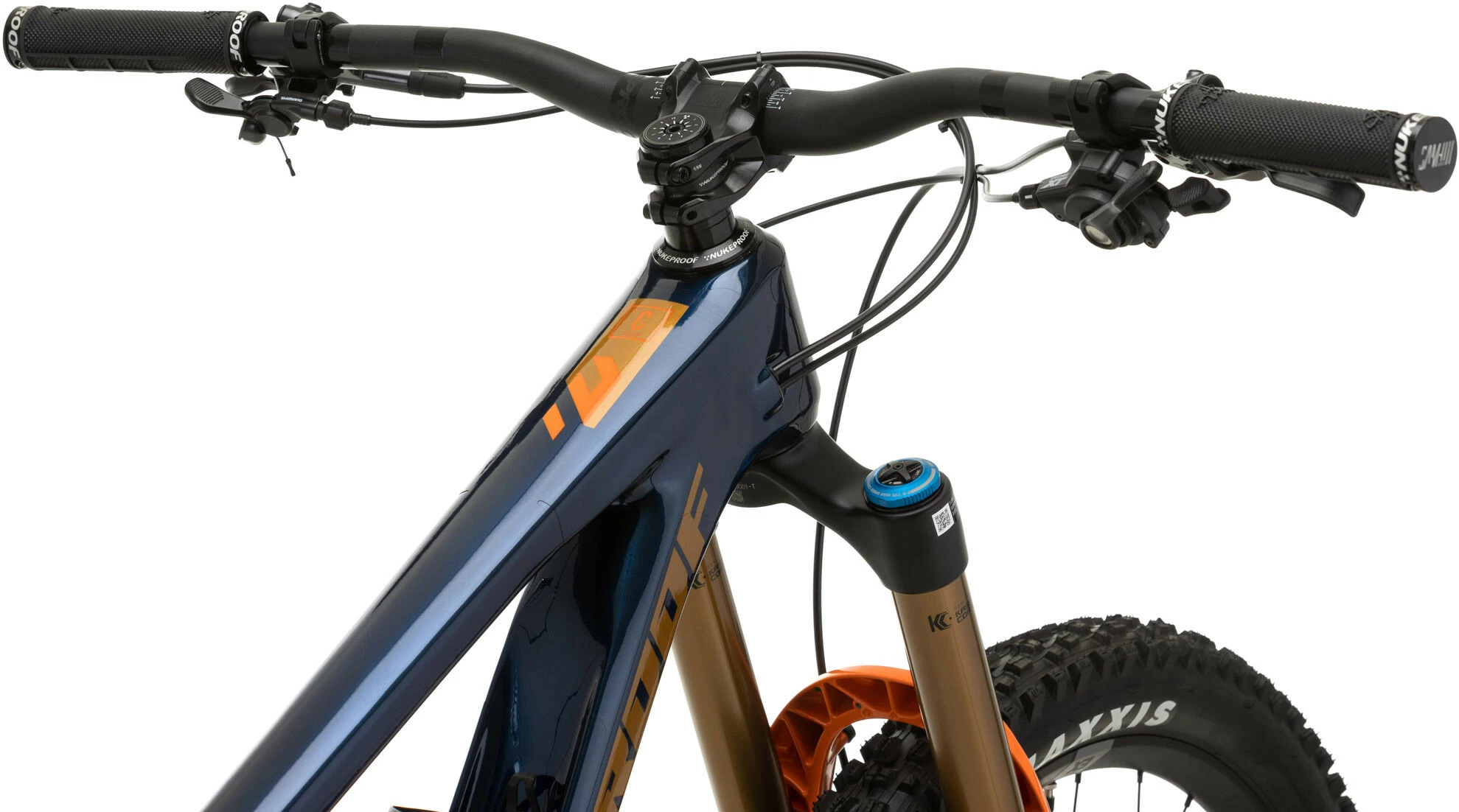 Nukeproof Giga 290 Factory Carbon International, Blå 11 Nukeproof Giga 290 Factory Carbon International, Blå - Billede 9