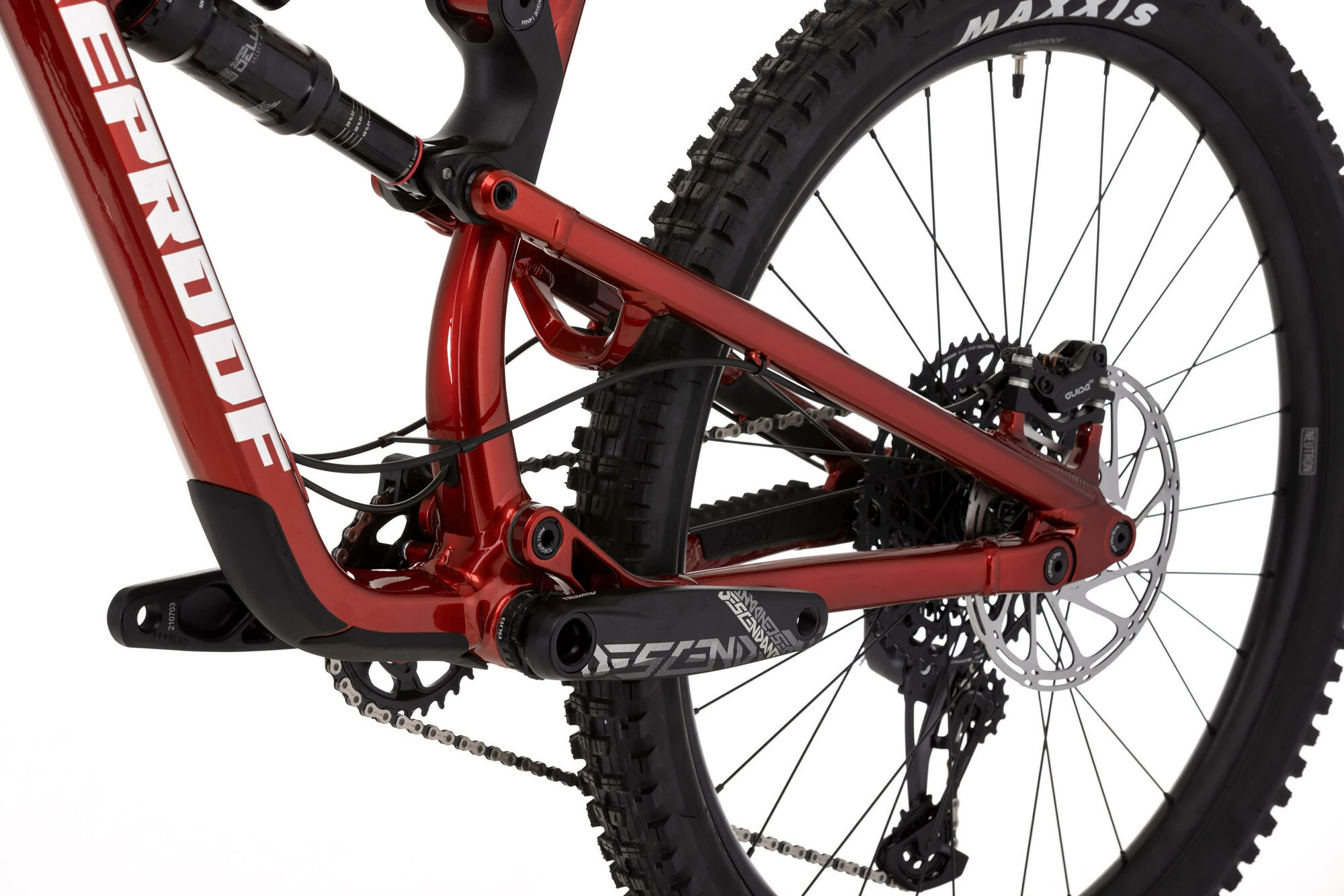 Nukeproof Mega 297 Pro Alloy International, Rød 18 Nukeproof Mega 297 Pro Alloy International, Rød - Billede 16