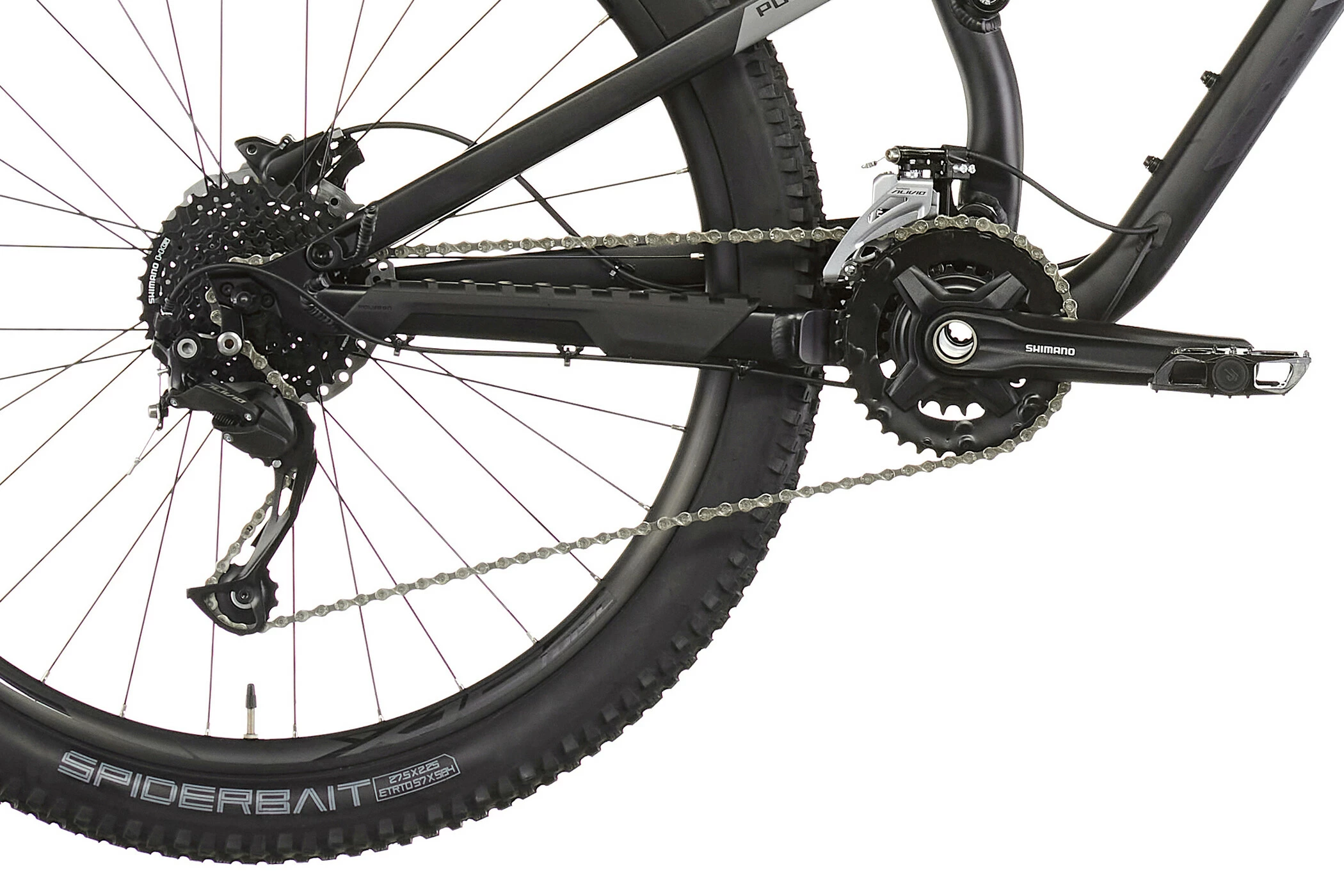 Polygon Siskiu D5, Rød/sort 7 Polygon Siskiu D5, Rød/sort - Billede 5