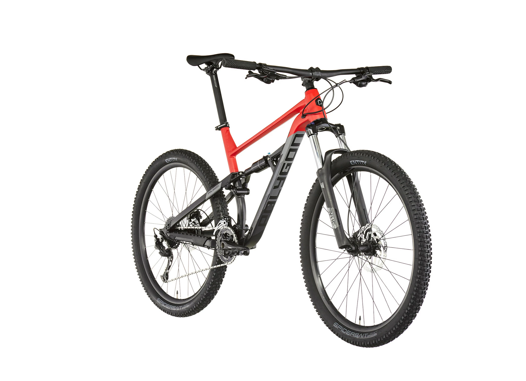 Polygon Siskiu D5, Rød/sort 3 Polygon Siskiu D5, Rød/sort