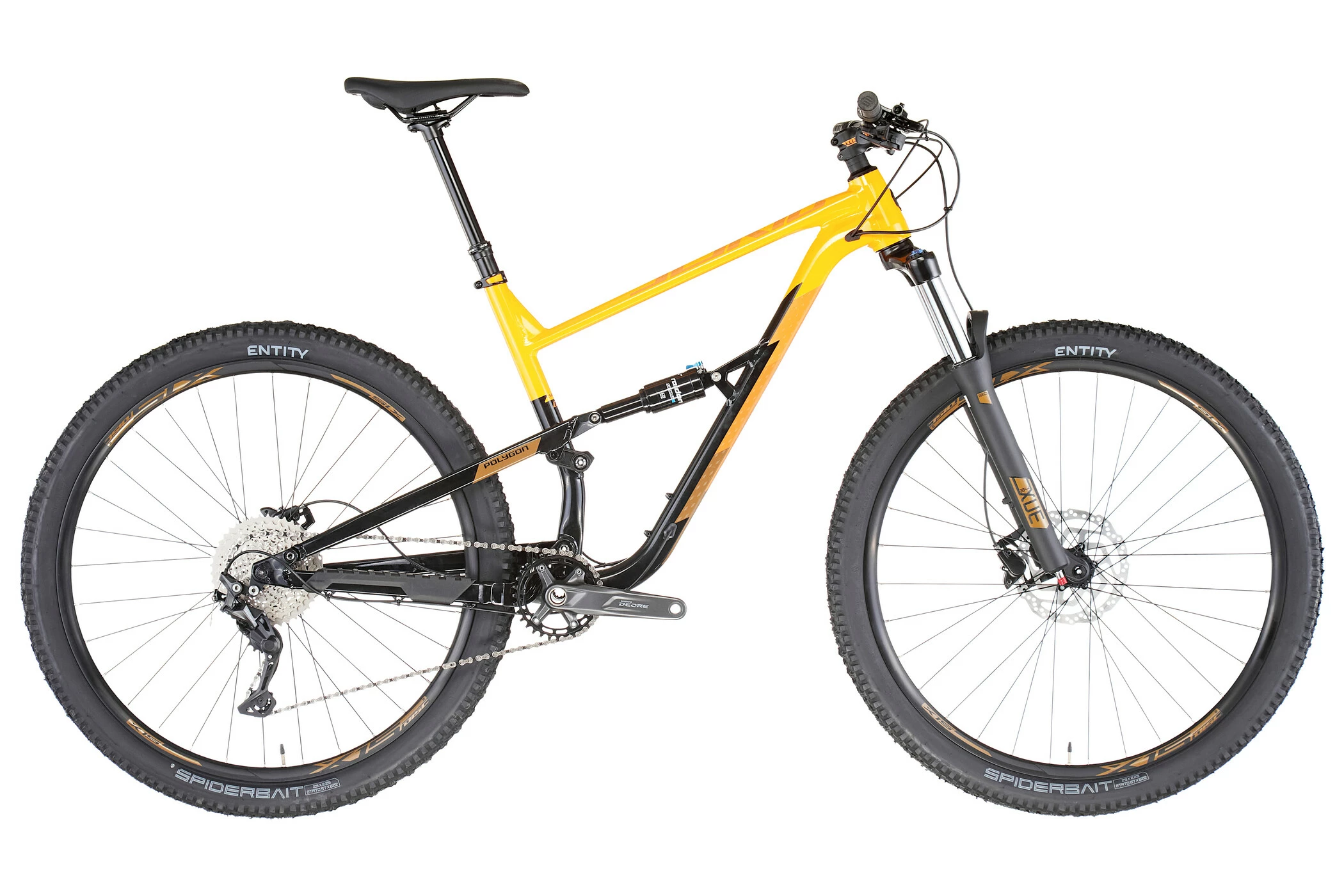 Polygon Siskiu D6, Gul/sort 4 Polygon Siskiu D6, Gul/sort - Billede 2