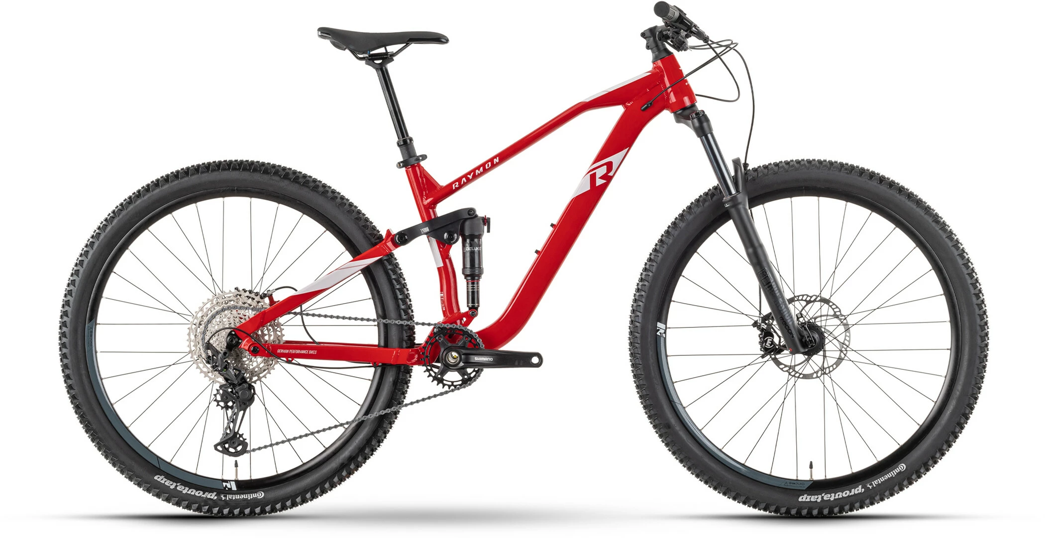 Raymon FullRay 120 5.0, Rød/hvid 4 Raymon FullRay 120 5.0, Rød/hvid - Billede 2