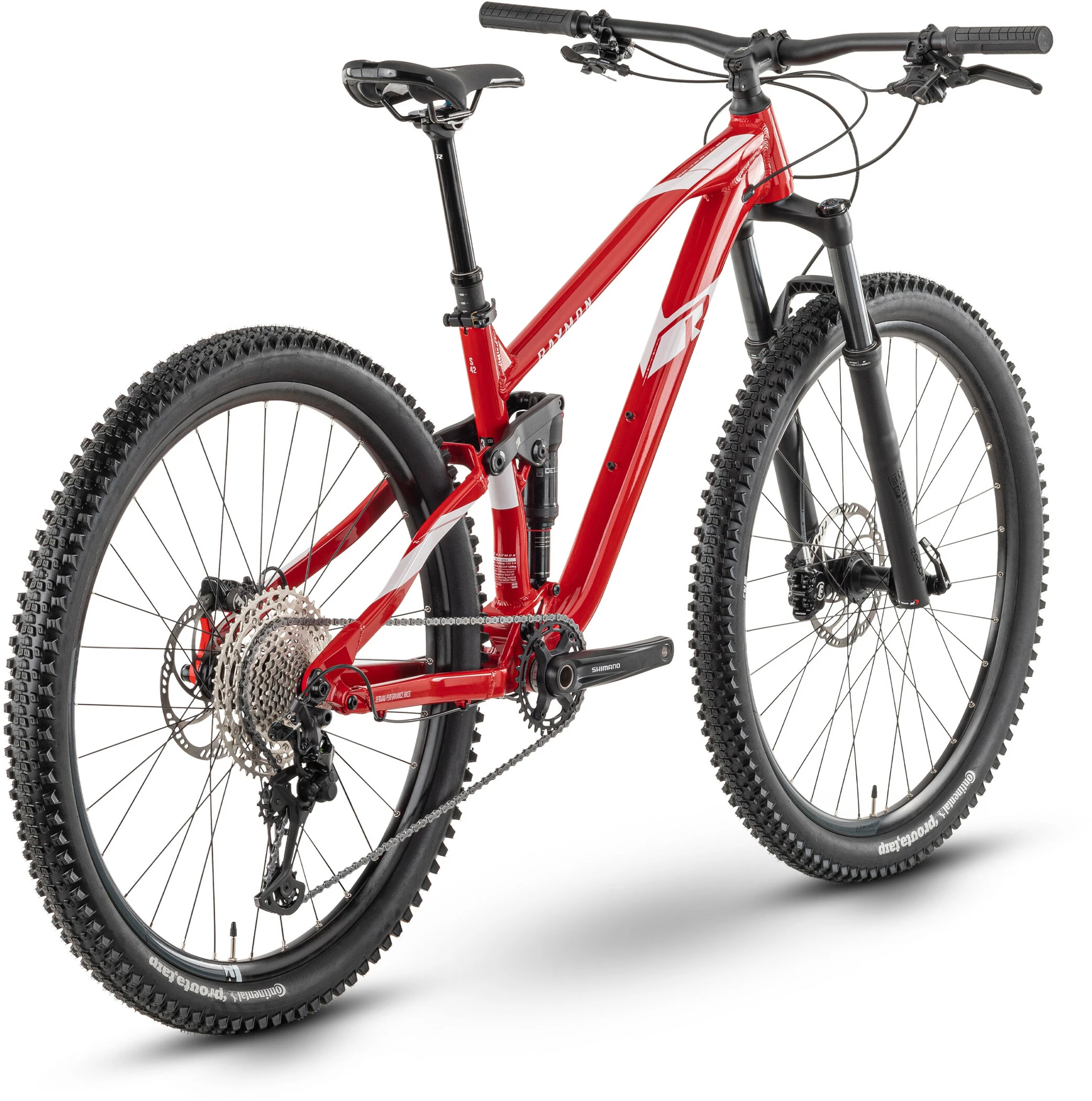 Raymon FullRay 120 5.0, Rød/hvid 5 Raymon FullRay 120 5.0, Rød/hvid - Billede 3