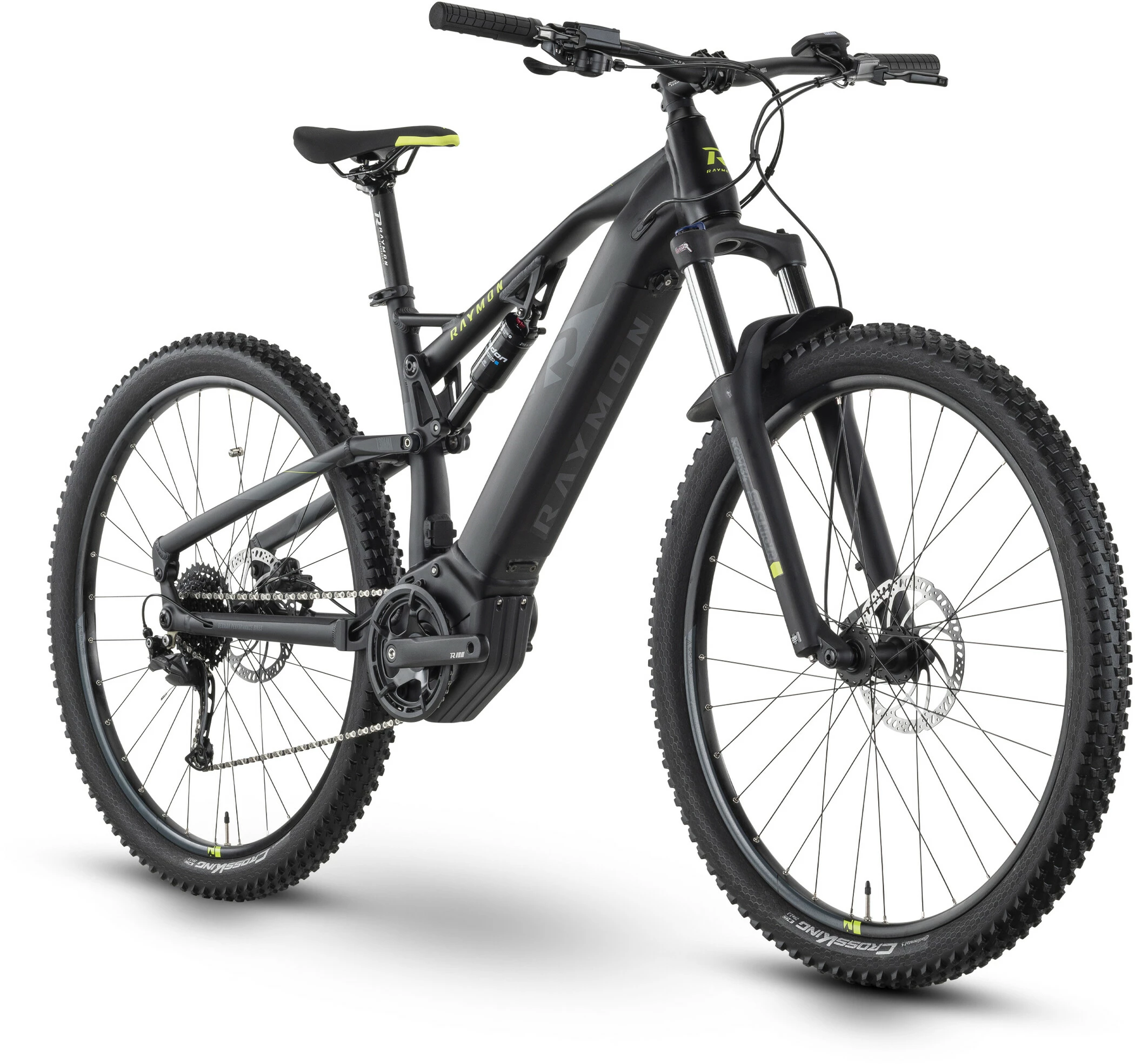 Raymon FullRay 130E 4.0, Sort/grøn 3 Raymon FullRay 130E 4.0, Sort/grøn