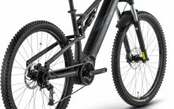 Raymon FullRay 130E 4.0, Sort/grøn 7 Raymon FullRay 130E 4.0, Sort/grøn -Full Suspension MTB Butik raymon fullray 130e 40 black dark grey lime 3