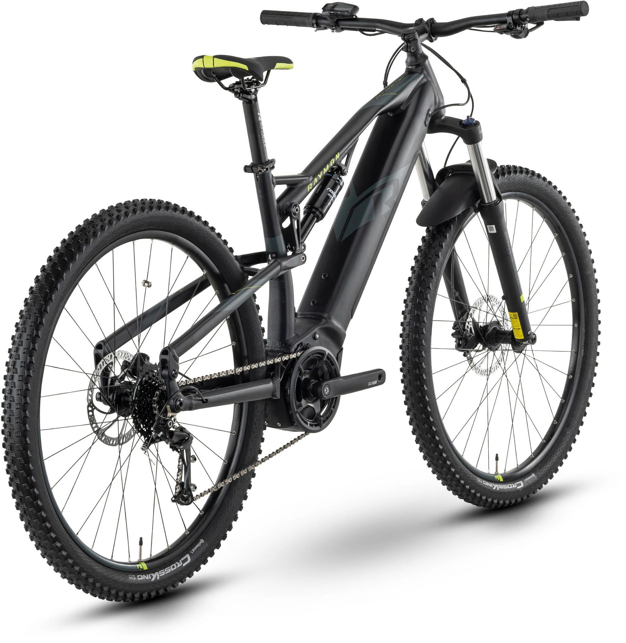 Raymon FullRay 130E 4.0, Sort/grøn 5 Raymon FullRay 130E 4.0, Sort/grøn - Billede 3