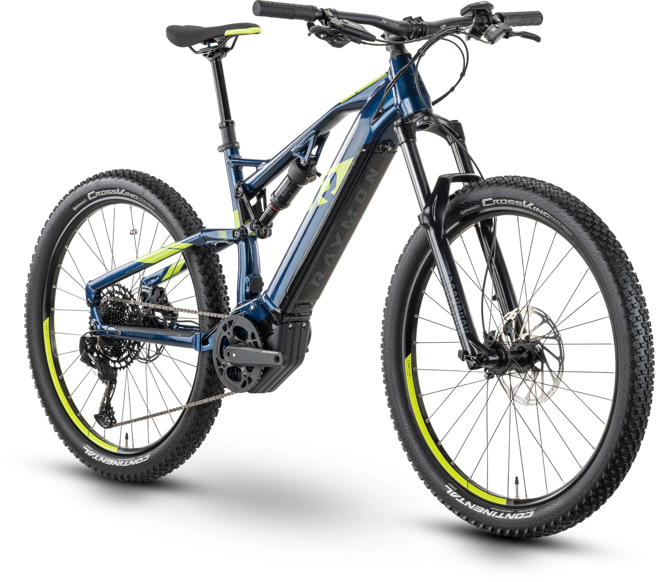 Raymon FullRay 130E 6.0 27.5", Blå 3 Raymon FullRay 130E 6.0 27.5", Blå