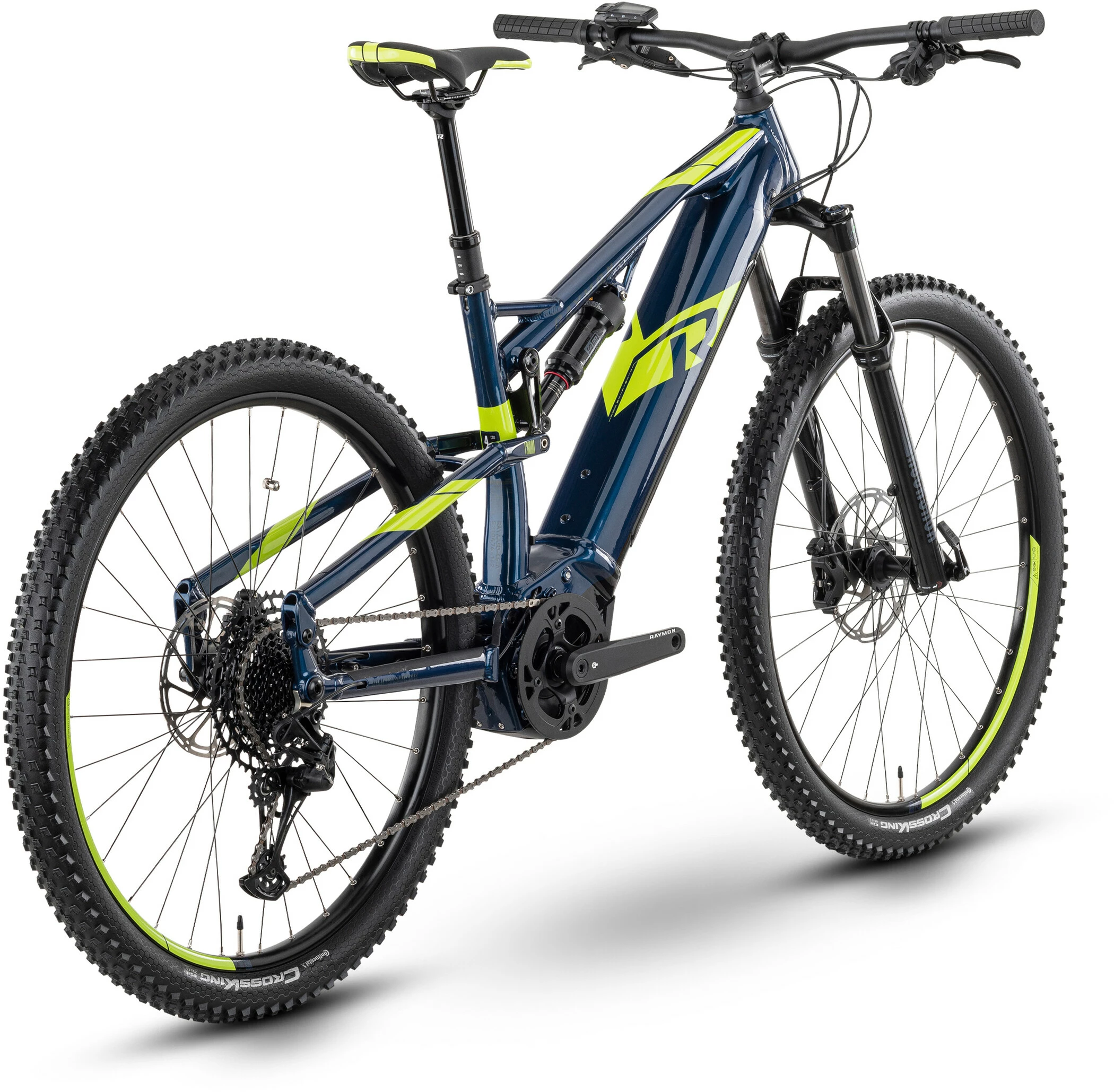 Raymon FullRay 130E 6.0 29", Blå 5 Raymon FullRay 130E 6.0 29", Blå - Billede 3