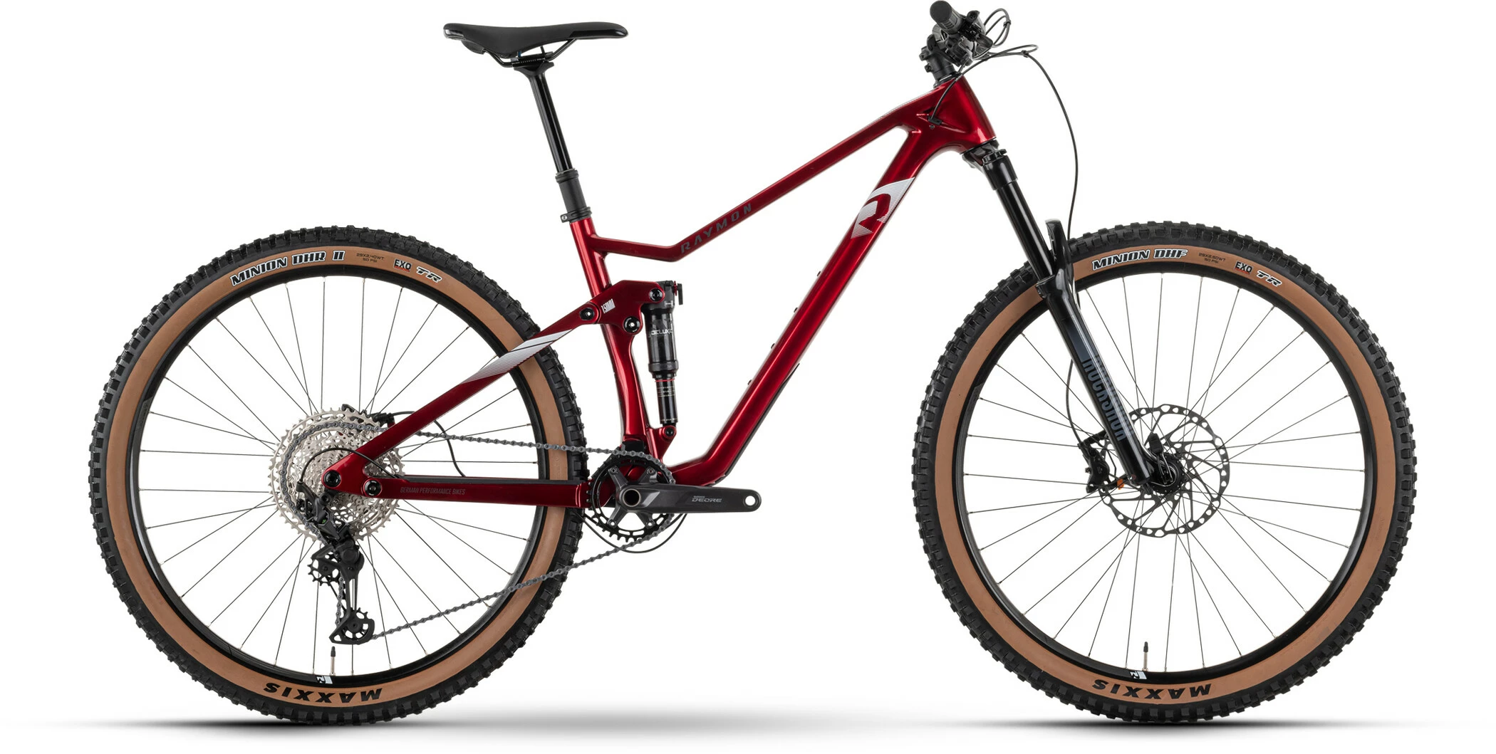 Raymon FullRay 150 9.0, Rød 4 Raymon FullRay 150 9.0, Rød - Billede 2