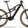 Raymon TrailRay 140E 11.0, Sort -Full Suspension MTB Butik raymon trailray 140e 110 black black anthracite metallic 1