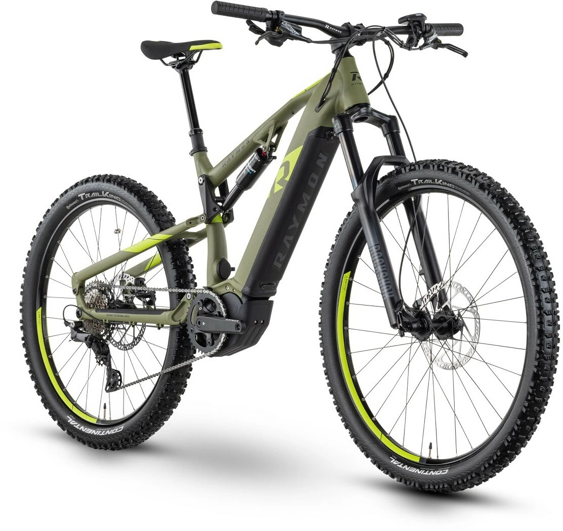 Raymon TrailRay 140E 7.0, Grøn 3 Raymon TrailRay 140E 7.0, Grøn