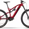 Raymon TrailRay 160E 10.0, Rød 1 Raymon TrailRay 160E 10.0, Rød -Full Suspension MTB Butik raymon trailray 160e 100 deep red black 1