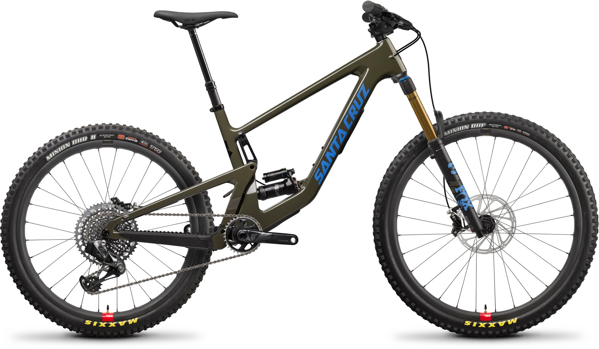 Santa Cruz Bronson 4 CC MX X01 AXS Reserve, Oliven 3 Santa Cruz Bronson 4 CC MX X01 AXS Reserve, Oliven
