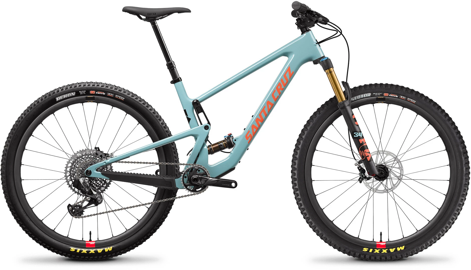 Santa Cruz Tallboy 4 CC X01 AXS Reserve, Turkis 3 Santa Cruz Tallboy 4 CC X01 AXS Reserve, Turkis