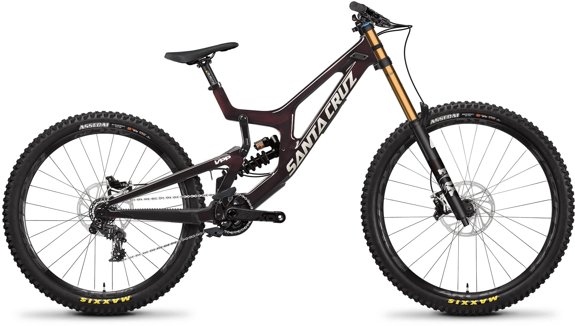 Santa Cruz V10 7 CC MX DH X01, Rød 3 Santa Cruz V10 7 CC MX DH X01, Rød