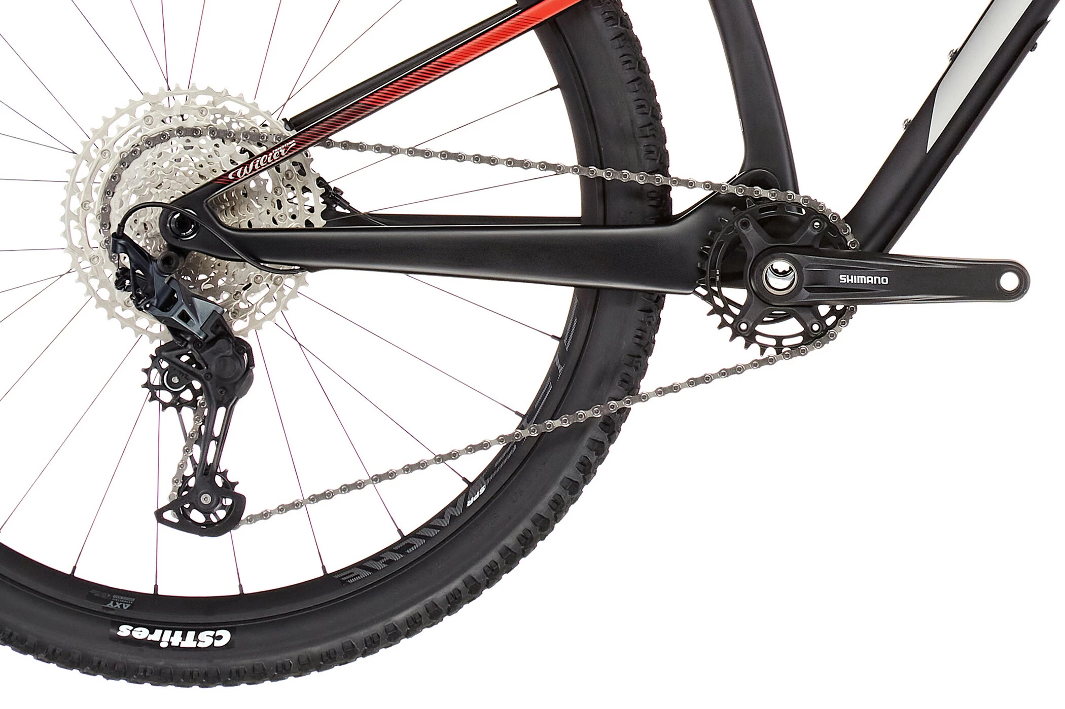 Wilier 110FX XT 1x12 2.0, Sort/rød 7 Wilier 110FX XT 1x12 2.0, Sort/rød - Billede 5