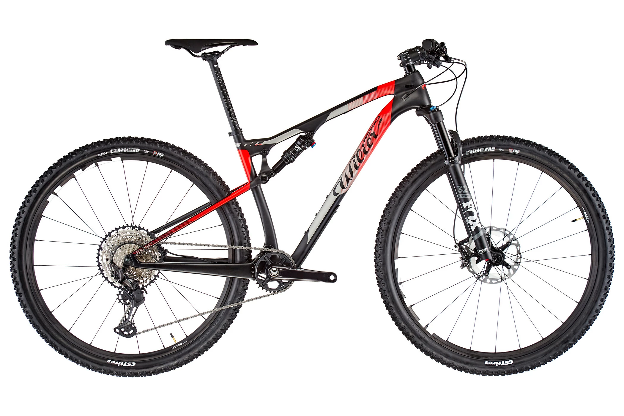 Wilier 110FX XT 1x12 MT501, Sort/rød 4 Wilier 110FX XT 1x12 MT501, Sort/rød - Billede 2