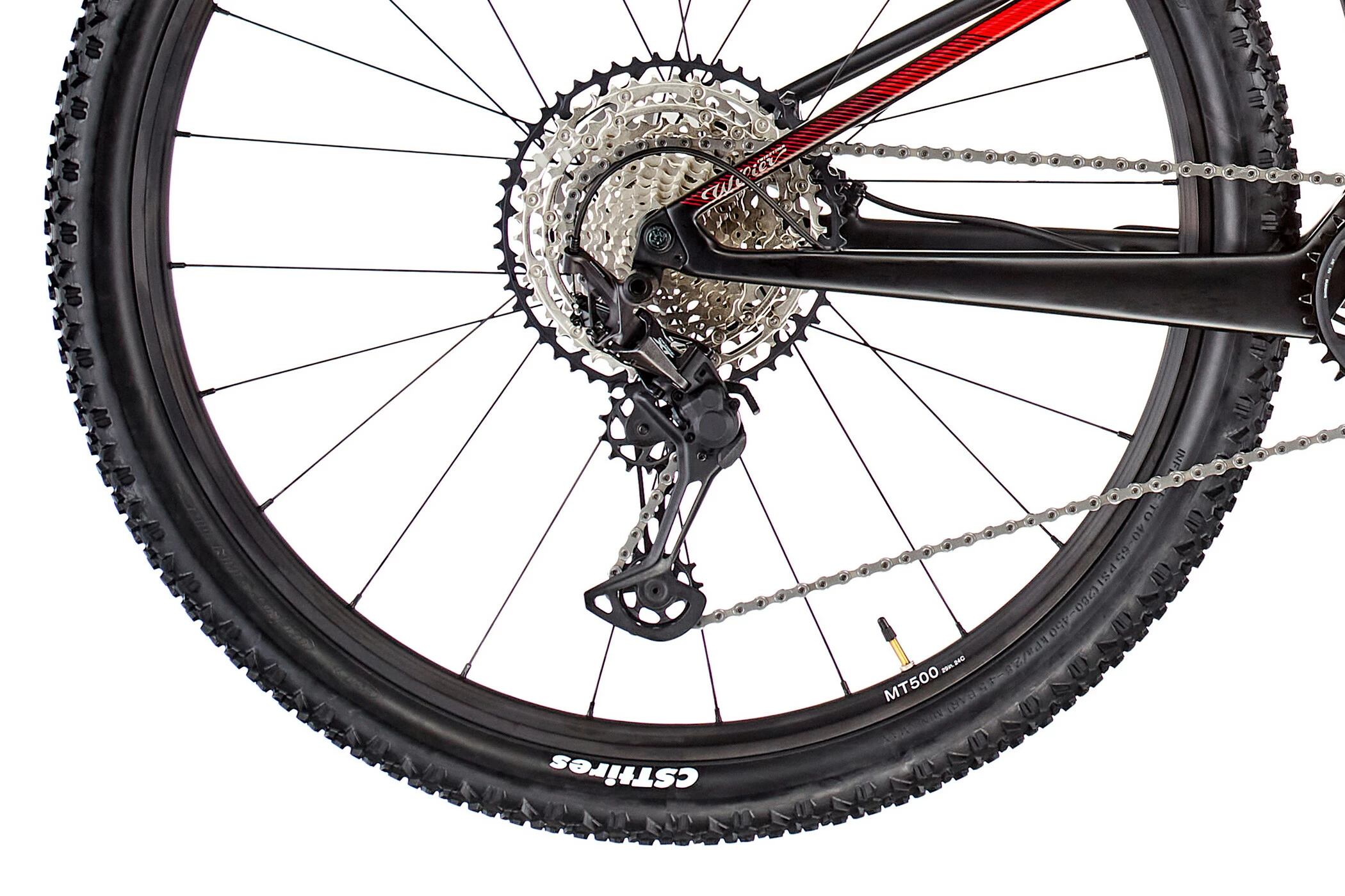 Wilier 110FX XT 1x12 MT501, Sort/rød 9 Wilier 110FX XT 1x12 MT501, Sort/rød - Billede 7